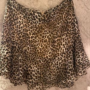 Leopard print Skirt